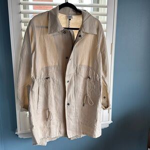 Cabi Linen and Cotton Jacket